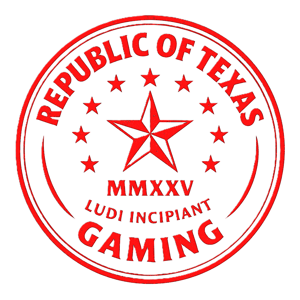 Republic of Texas Gaming star emblem